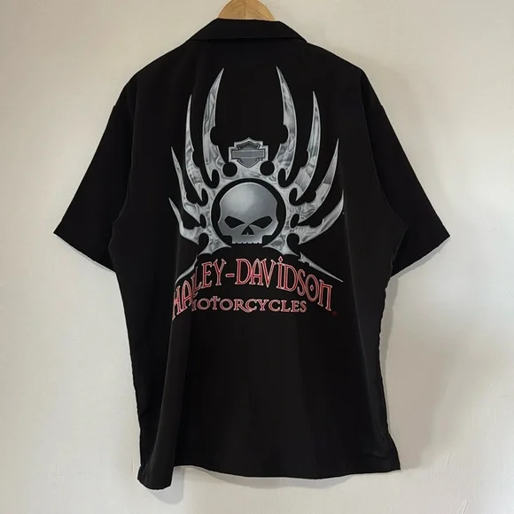 Vintage Harley Davidson Button Down Shirt / XL / 2003 - Picture 1 of 7